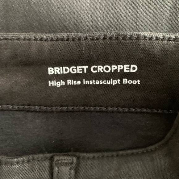 DL1961 Marianna Hewitt cropped black jeans. Size 30 - Picture 3 of 16